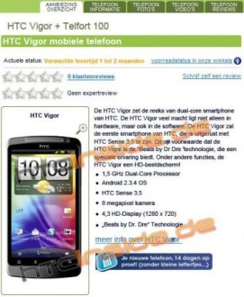 HTC Vigor