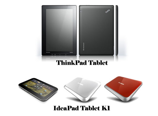 ThinkPad Tablet,IdeaPad Tablet K1