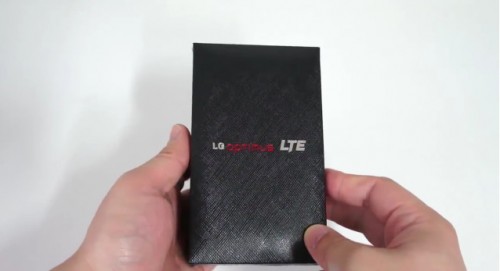 Optimus LTE 開封動画