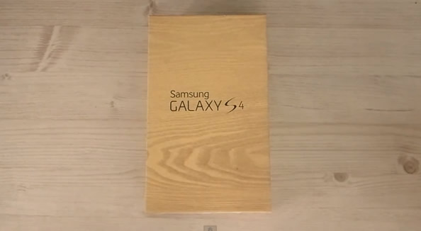 Galaxy S4　開封動画