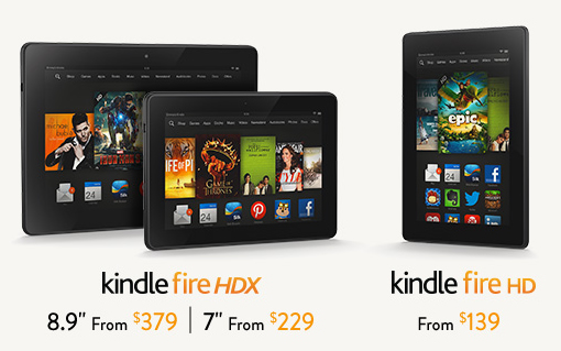 Kindle Fire HDX 発表