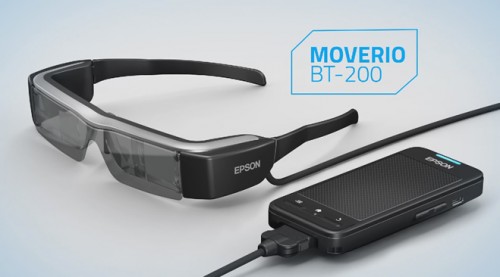 EPSON - EPSON MOVERIO シースルーモバイルビューアー BT-100の+