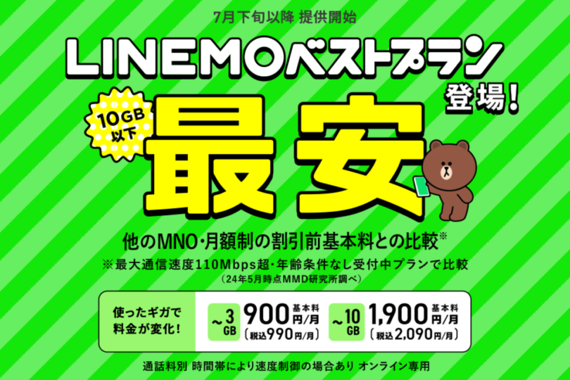 LINEMOベストプラン